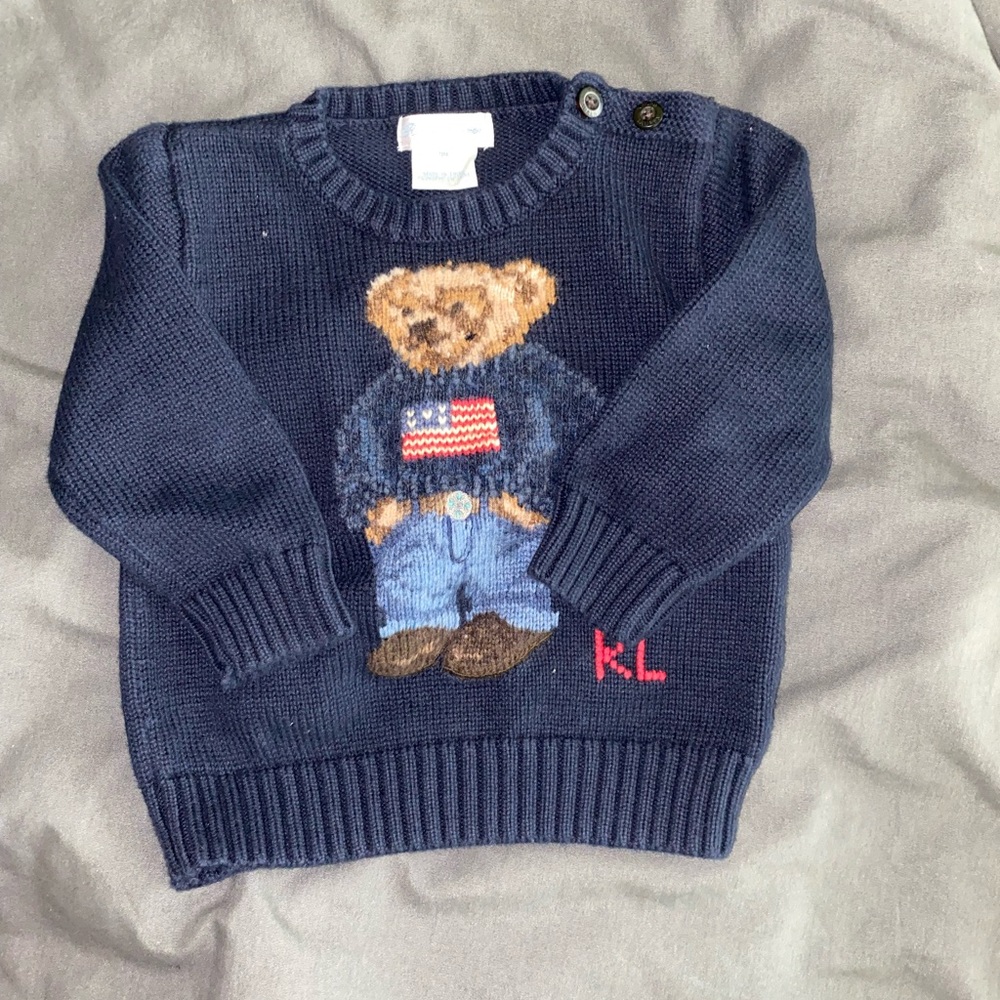 Baby polo sweater size 9 months